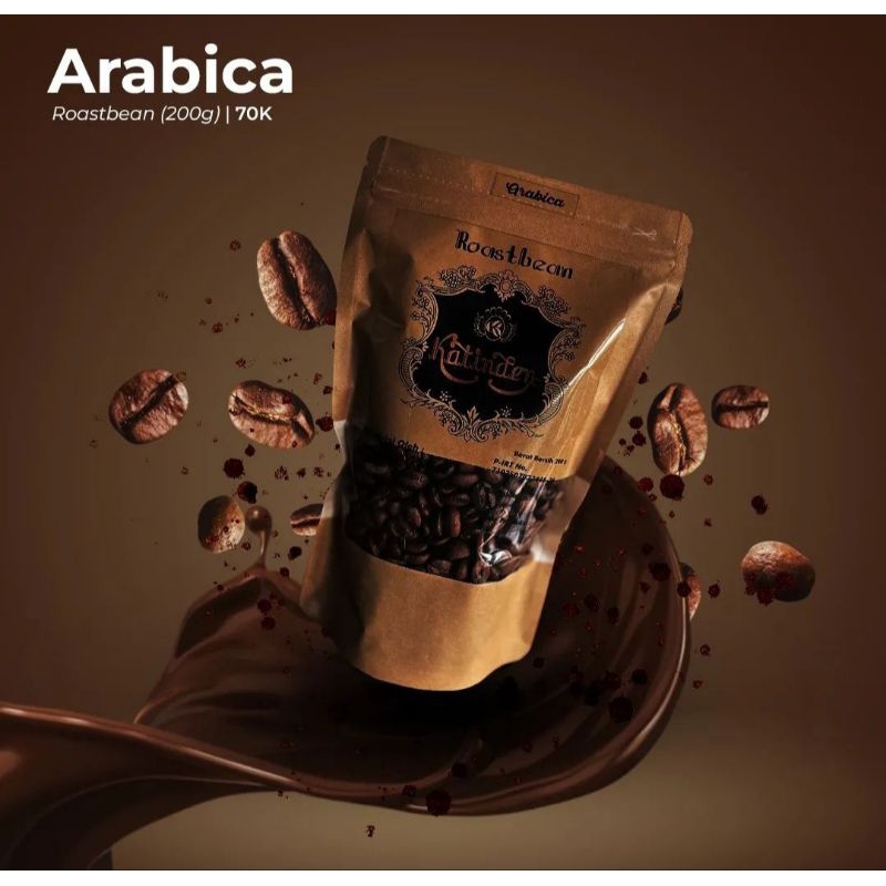 

Roast Bean Arabica 200 Gram