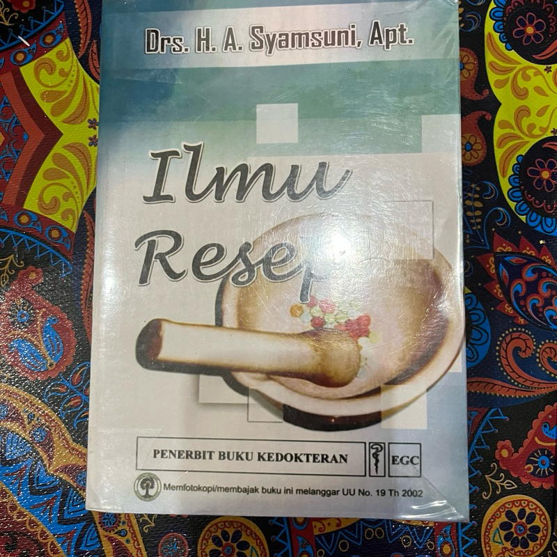 PRELOVED BUKU ILMU RESEP