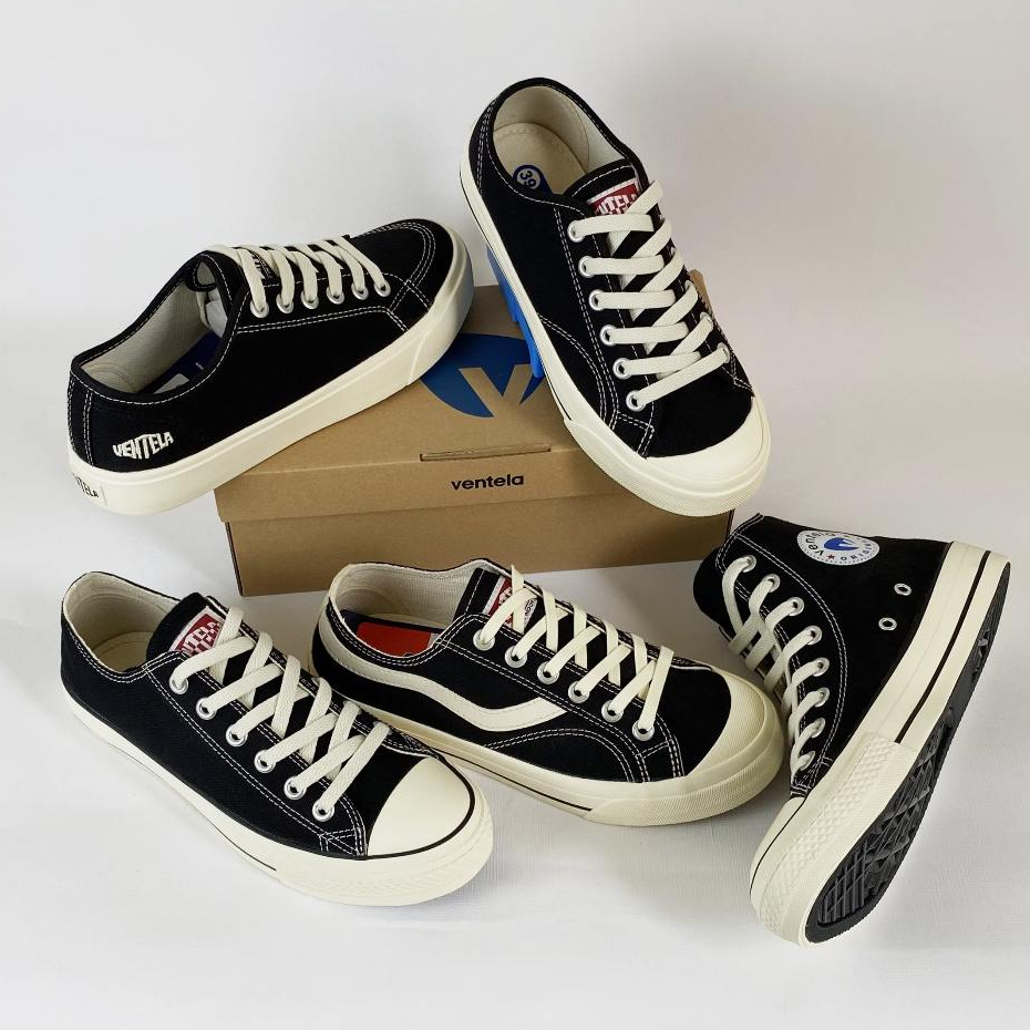 Ventela Original Public Low / Basic / Ethnic Vantela Ventella Shoes Sekolah Pria Wanita Sepatulokal