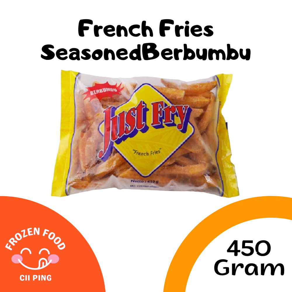 

French Fries SeasonedBerbumbu 450gr / Kentang Goreng / Frozen Food