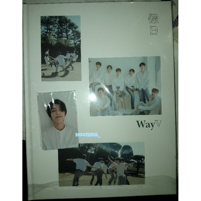 photobook holiday wayv dan pc hendery jumatan / holiday