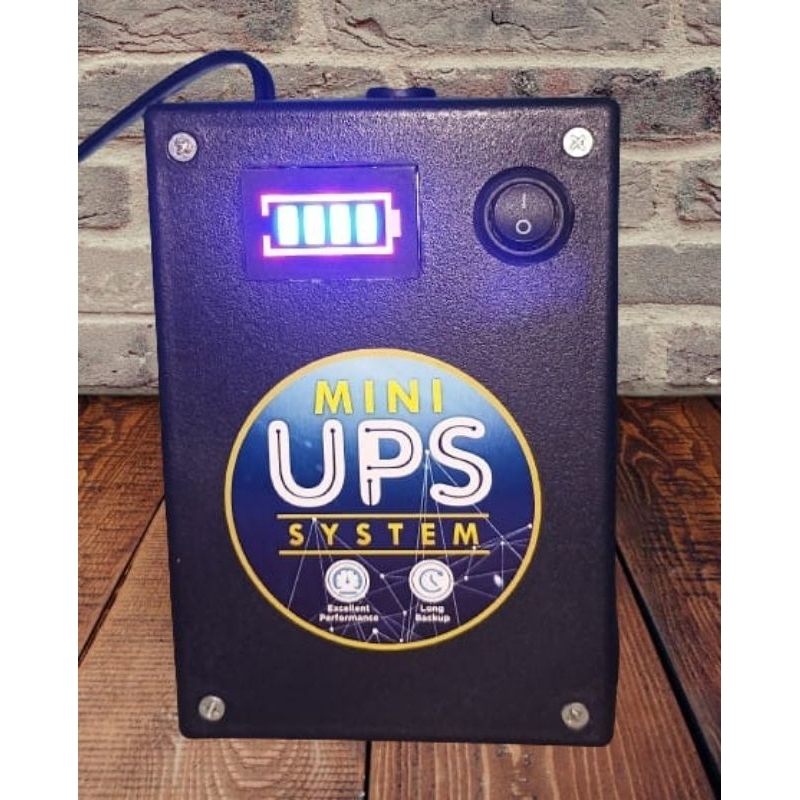 Mini UPS 12V router wifi / modem / cctv / STB / alarm stb mining BACKUP