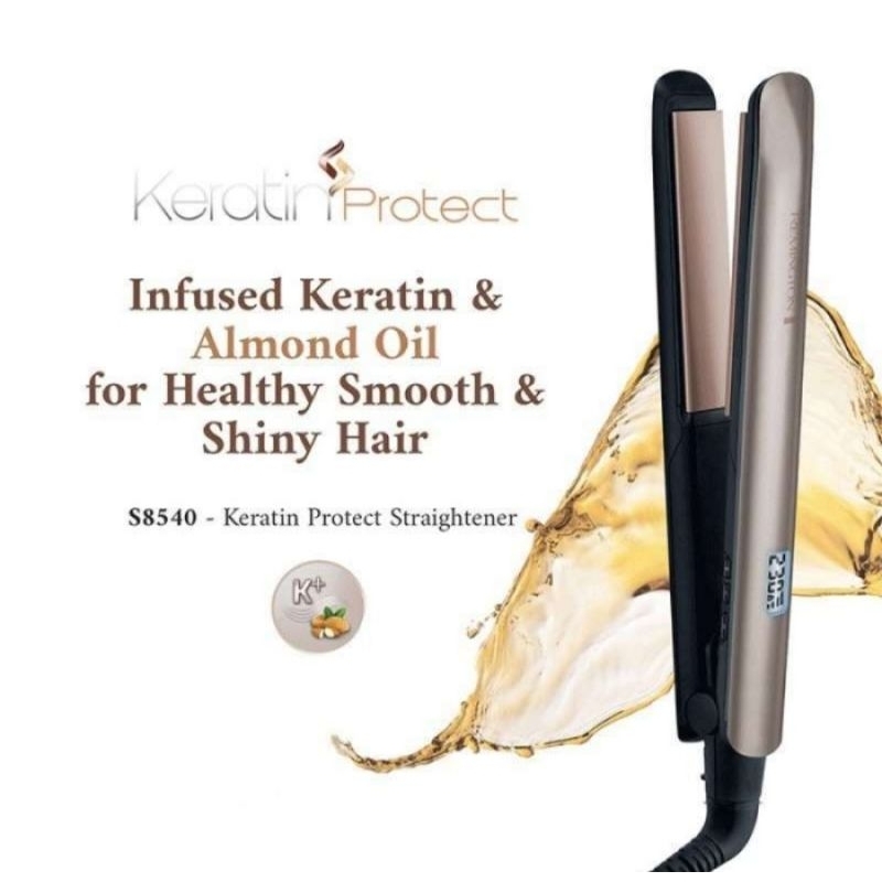 Remington Keratin Protect Hair Straightener S8540 Alat Catok Rambut Garansi Resmi