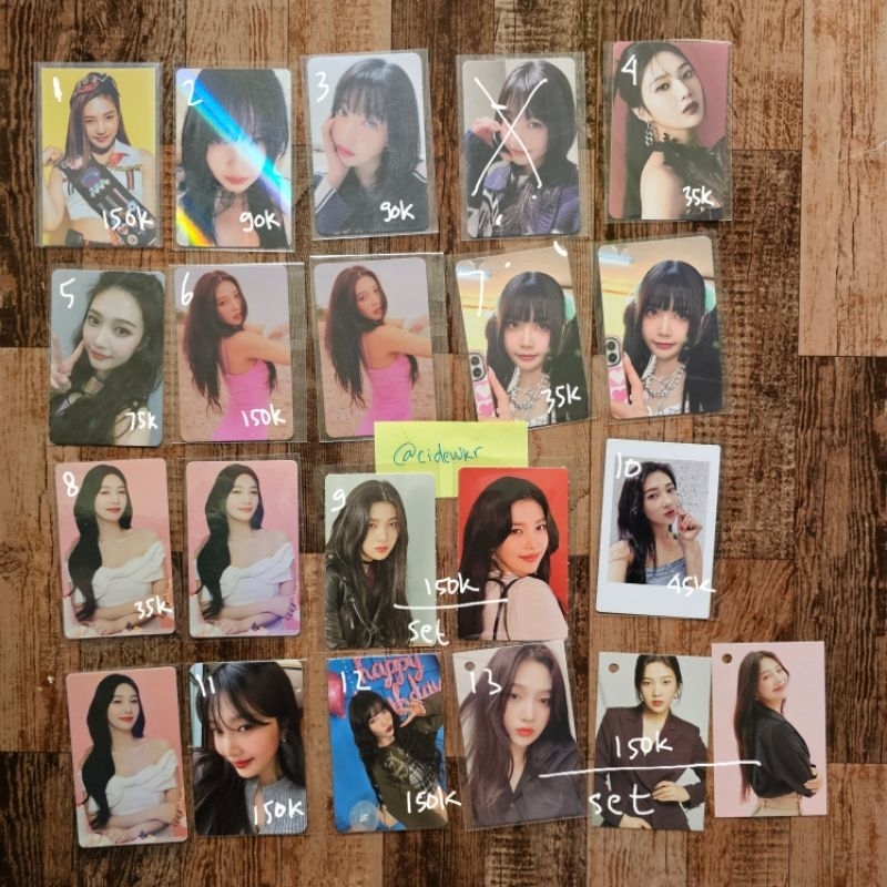 PHOTOCARD PC JOY RED VELVET RV OFFICIAL