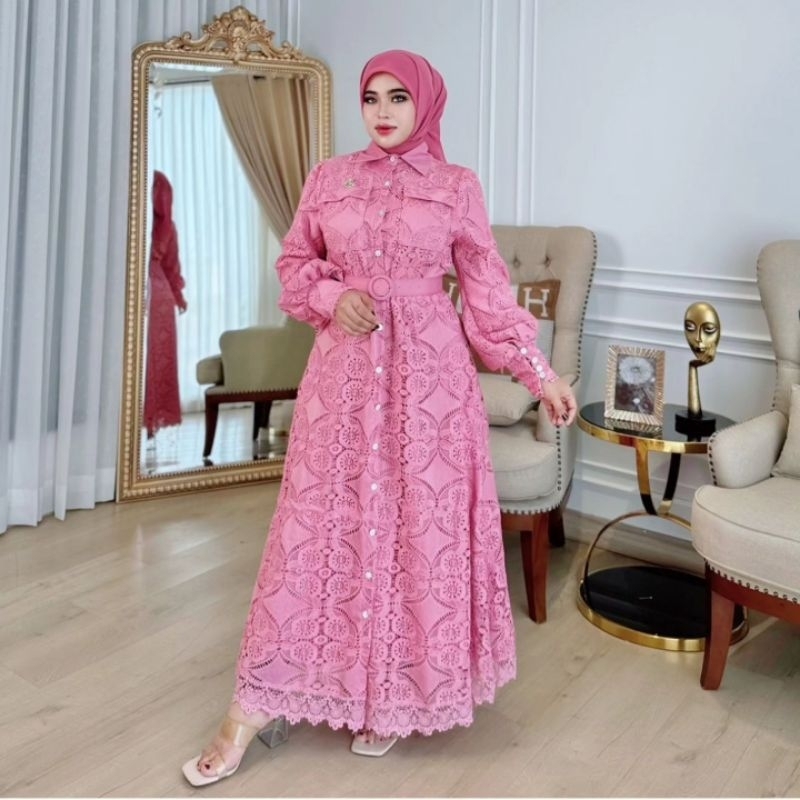 DRESS BROKAT SHELLASAUKIA