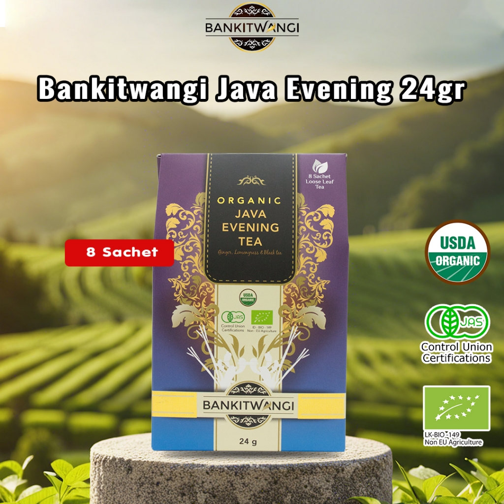 

Bankitwangi Teh Organik Java Evening Tea Duplek 24gr