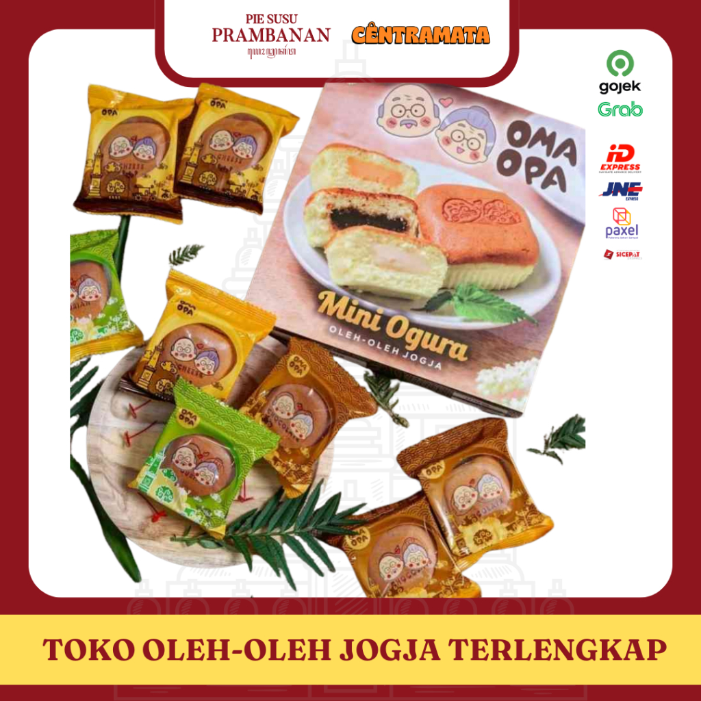 

Bolu Kukus Oma Opa Mini Ogura - Mix | Oleh-Oleh khas Jogja