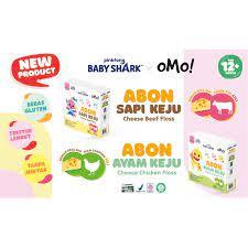 

Pingfong Baby Shark X OMO! Abon Ayam Keju dan Abon Sapi Keju 50G