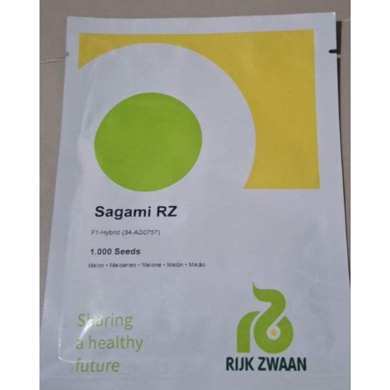 Benih Melon 500 Seeds | Sagami RZ | Bibit Hidroponik
