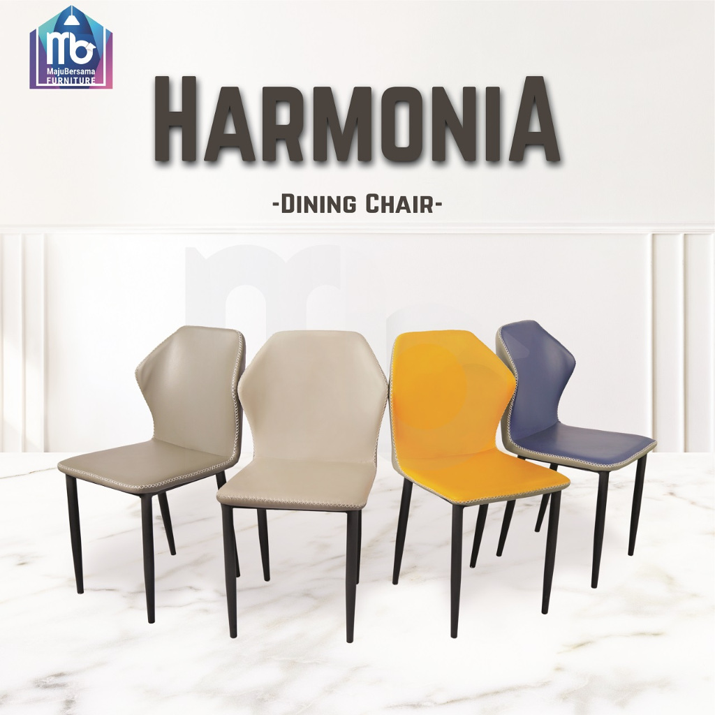 Kursi HARMONIA/Kursi Modern Minimalis/Kursi Meja Makan/Kursi Makan Sandaran/Kursi Cafe