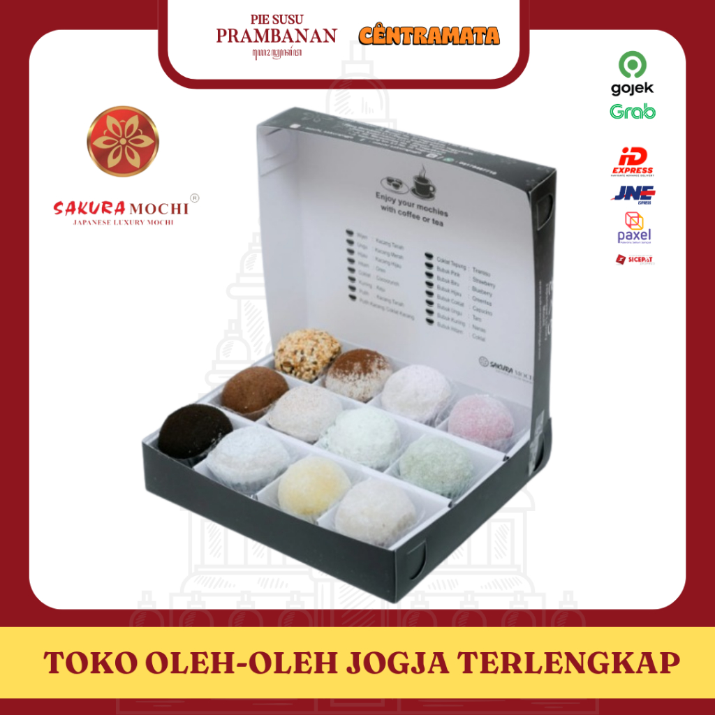 

Mochi Sakura Premium 12 pcs | Oleh-Oleh khas Jogja