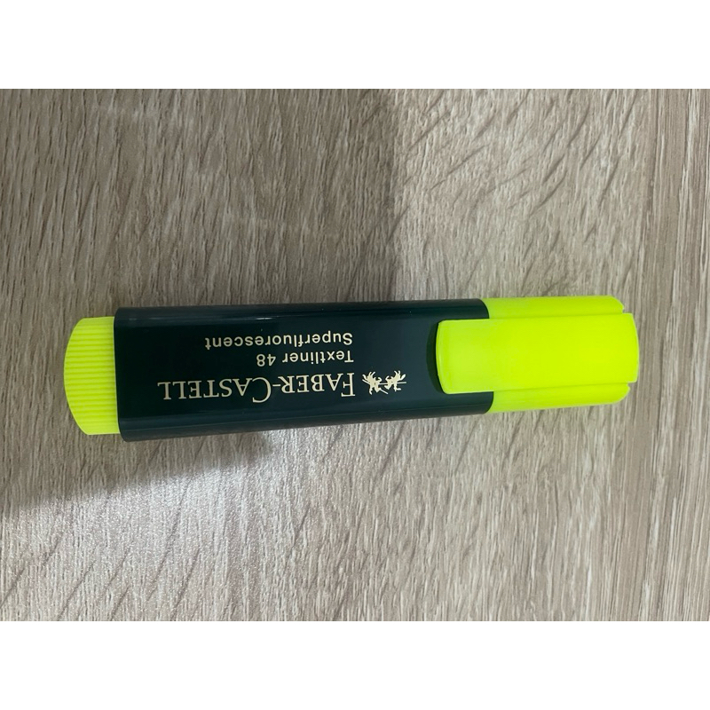 

NEW BUKAN PRELOVED Faber castell textliner stabilo kuning yellow highlighter alat tulis sekolah