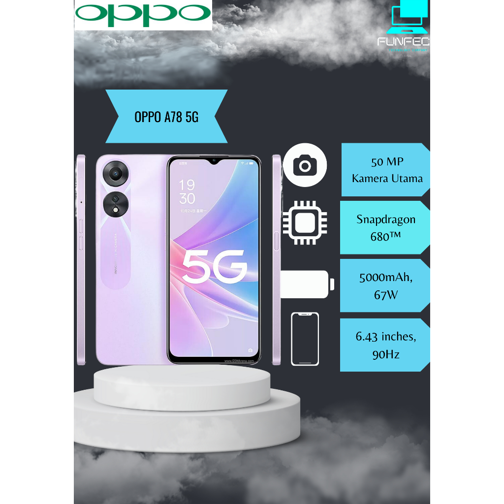 OPPO A78 5G RAM 8/128