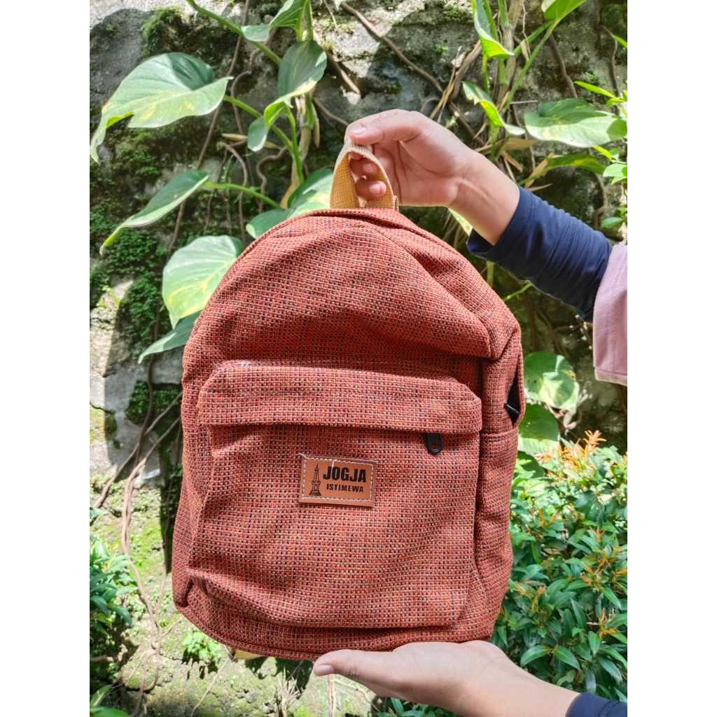 Tas ransel /tas fashion wanita/bahan kain sintetis/BAGPACK JOGJA