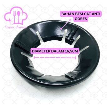 Tatakan Kompor Gas Anti Angin Cover Kompor Kompor Gas 2 Tungku Pelindung Kompor Anti Angin Peyangga 