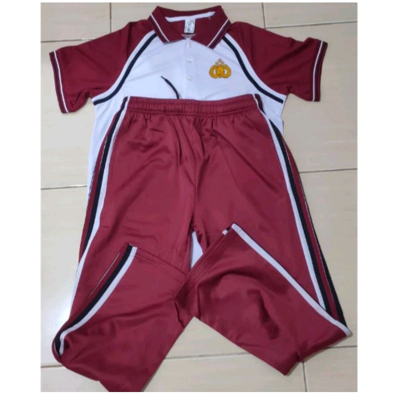 Training Baju Olahraga Polri Merah Putih