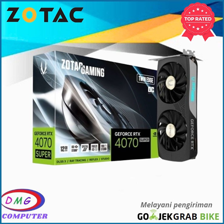 ZOTAC GAMING GeForce RTX 4070  TWIN EDGE OC 12GB GDDR6X