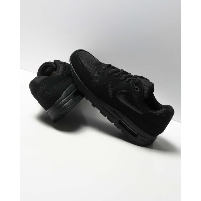 NIKE AIR MAX 1 GS FULL BLACK