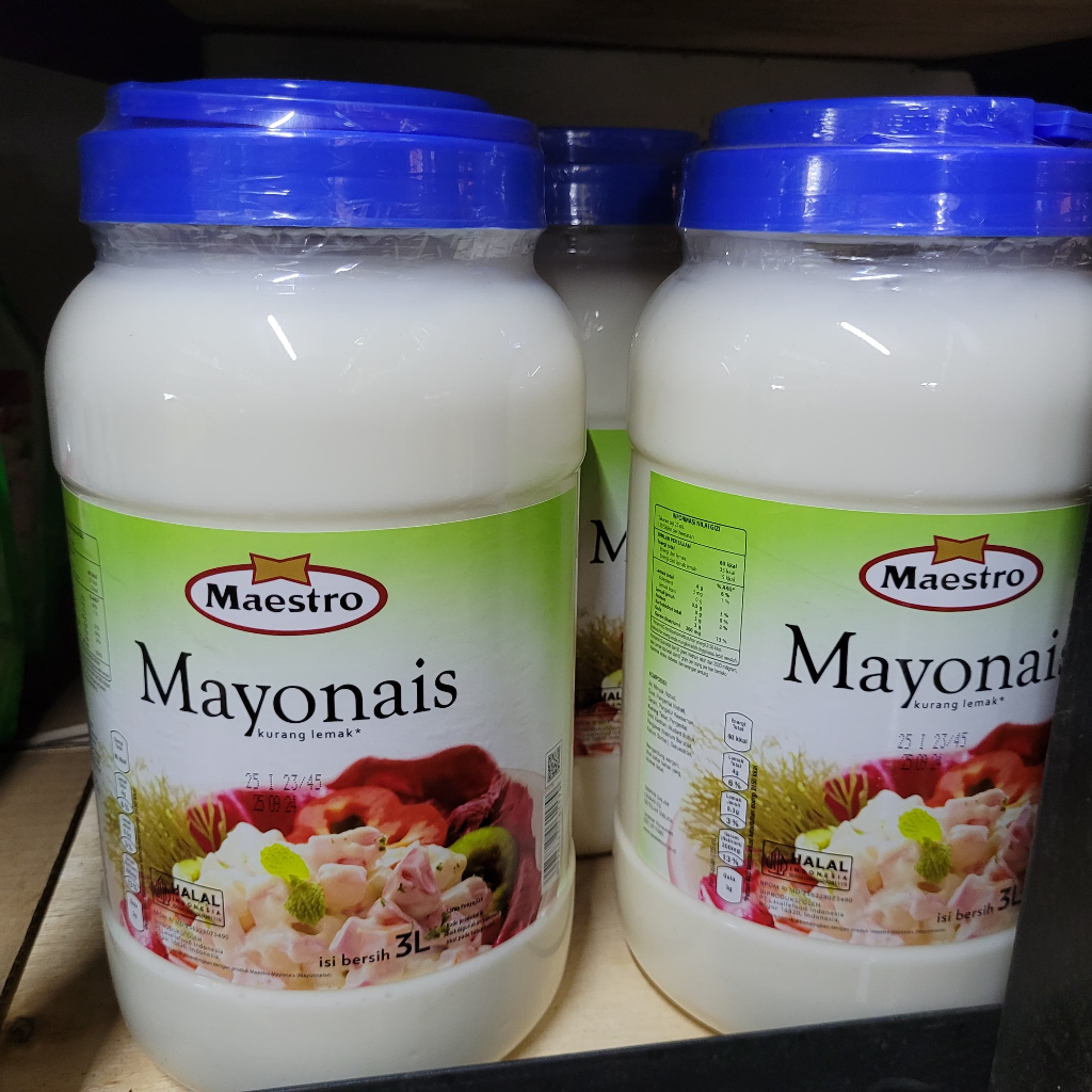 

Mayonais Maestro - Mayonaise Toples Merk Maestro 3 Liter