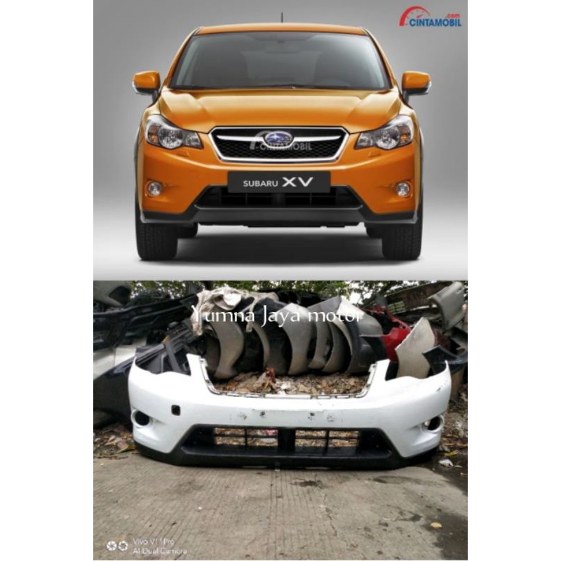 bemper depan Subaru XV tahun 2013