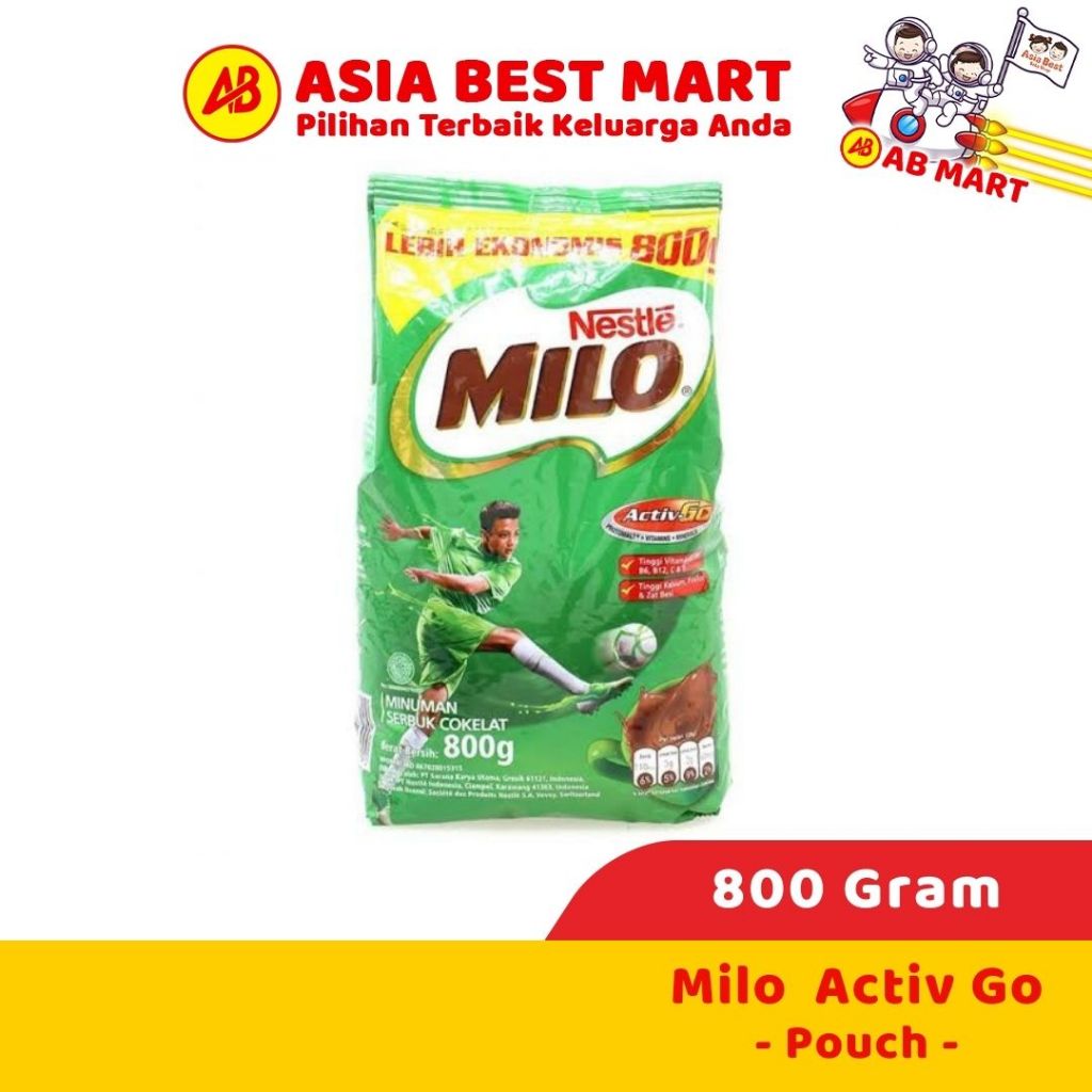 

Milo Activ Go 800Gr Susu Bubuk