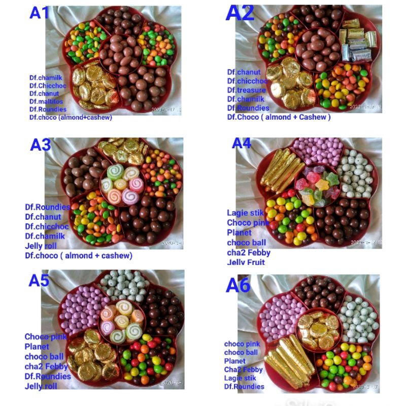 

parsel coklat tray bunga delfi