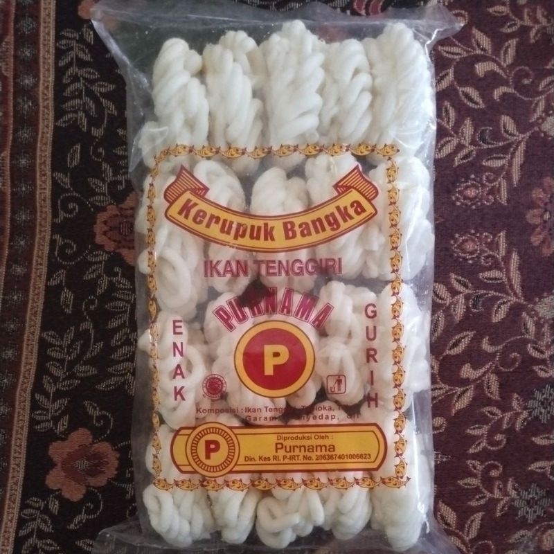 

kerupuk bangka purnama - kerupuk gurih - kerupul tenggiri