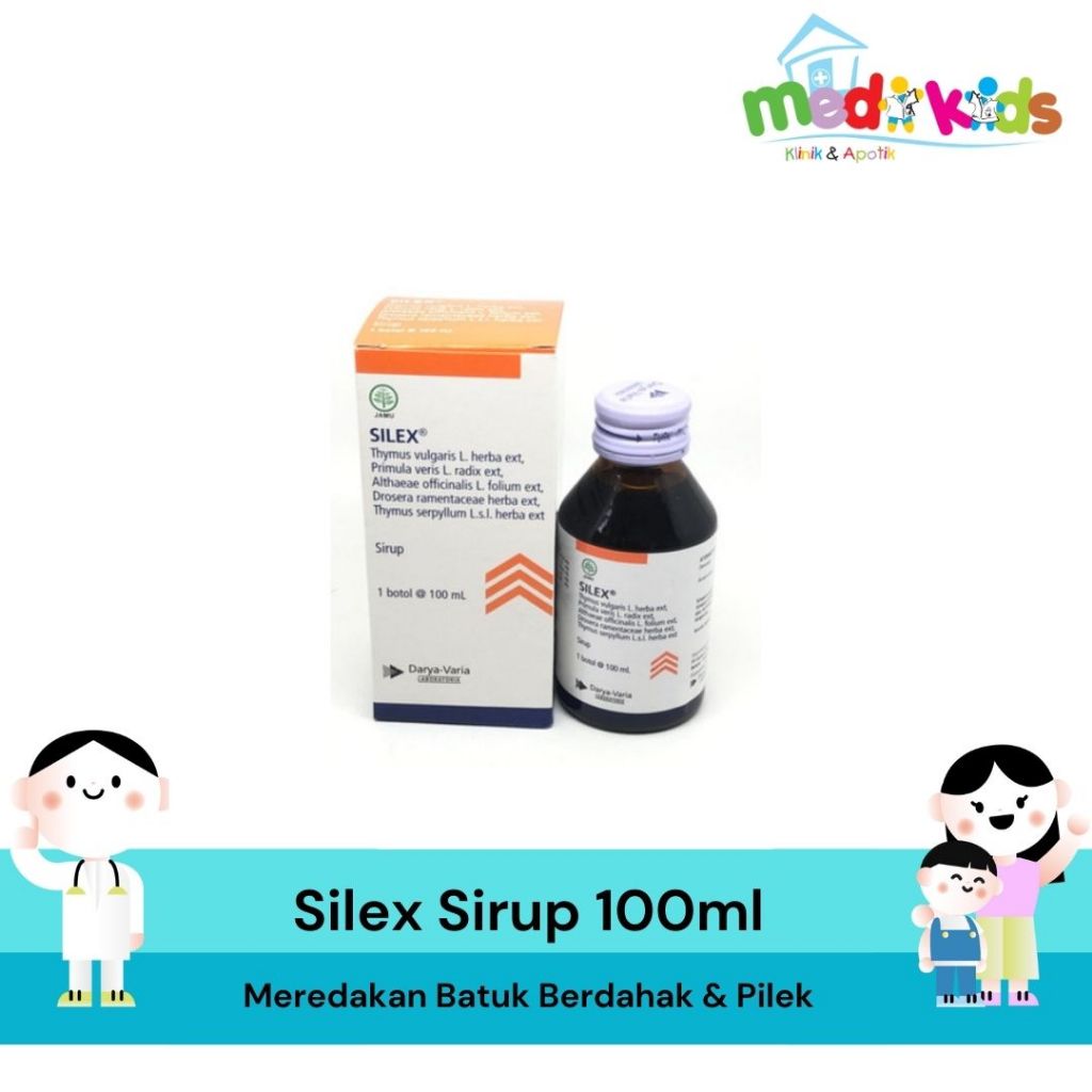 Silex Syrup Silex Sirup 100ml Obat Batuk Anak Dewasa Ibu Hamil Menyusui