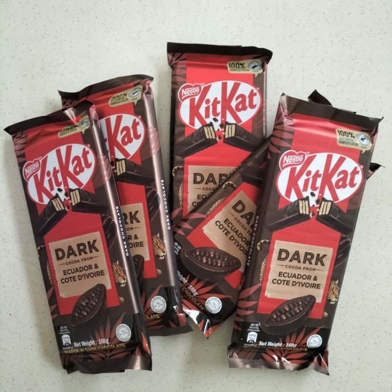 

KITKAT DARK FROM ECUADOR & COTE D'VOIRE 170gr