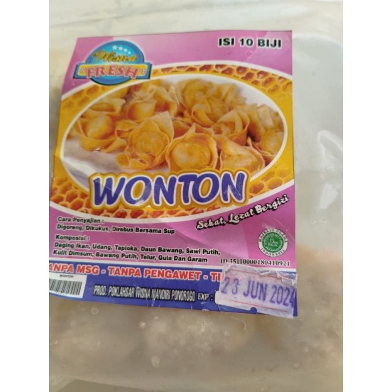 

Wonton Makanan Lezat 250 gr