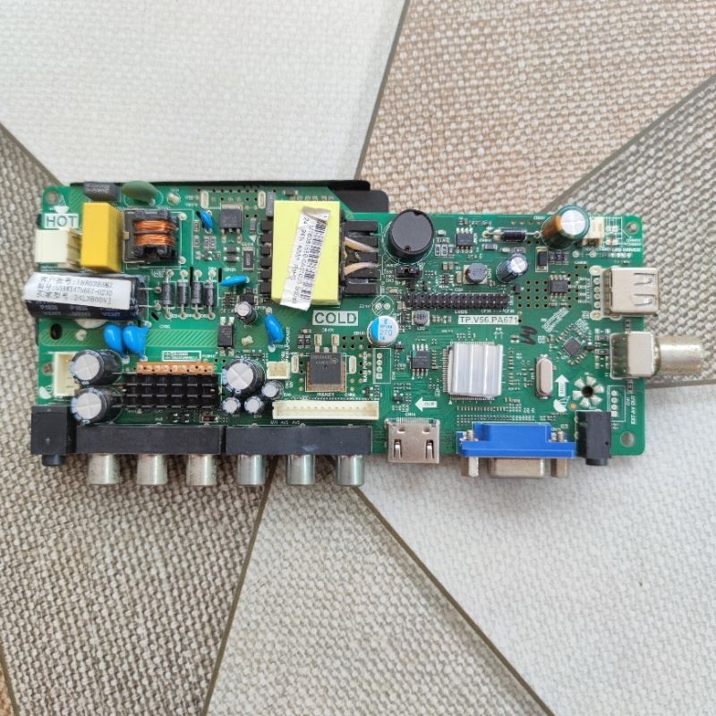 mb ori mainboard LED TV Toshiba 24L2800VJ