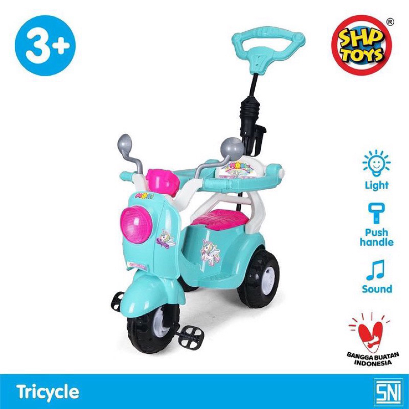 MAINAN MOTORAN LUCU SCOOTER SHP609 SHP702 SHP 609  SHP 702 F-103 F103 MORI TOYS