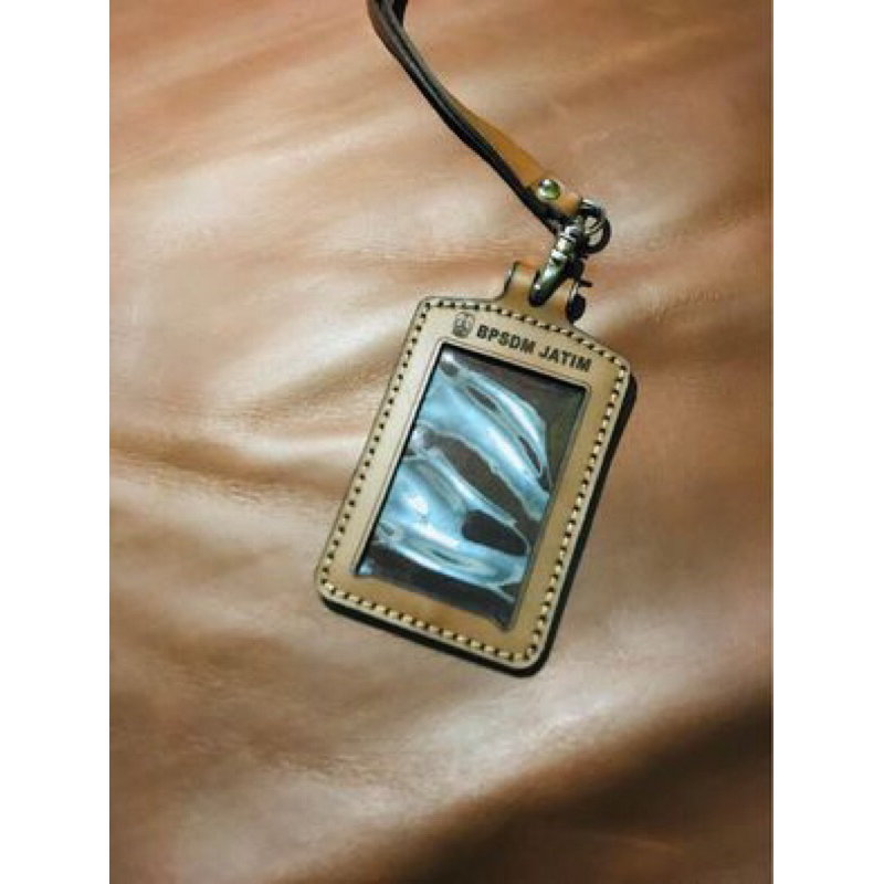 

id card kulit asli free logo