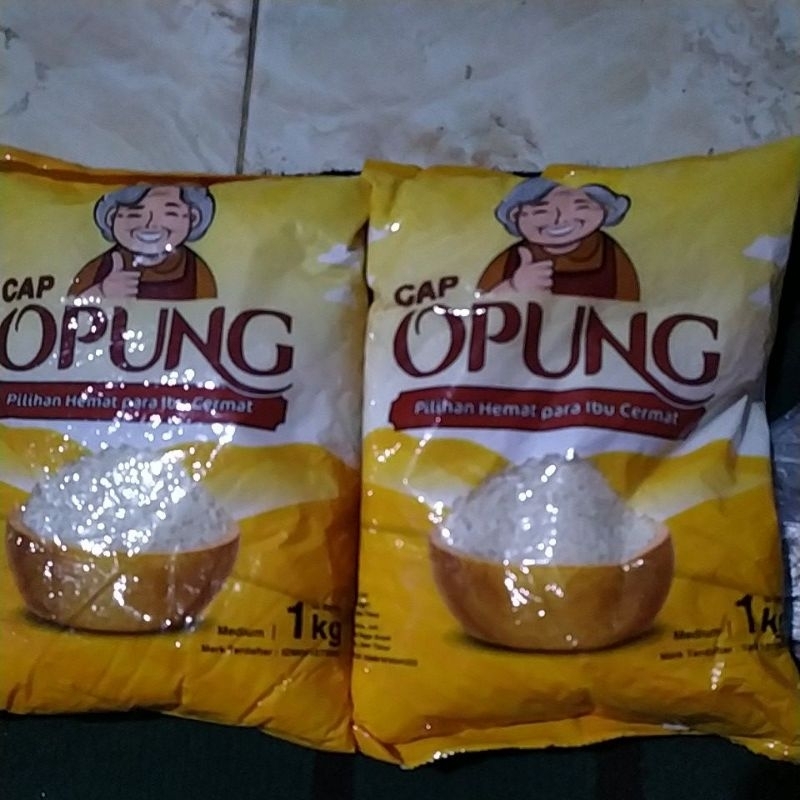 

Beras opung kemasan 1kg