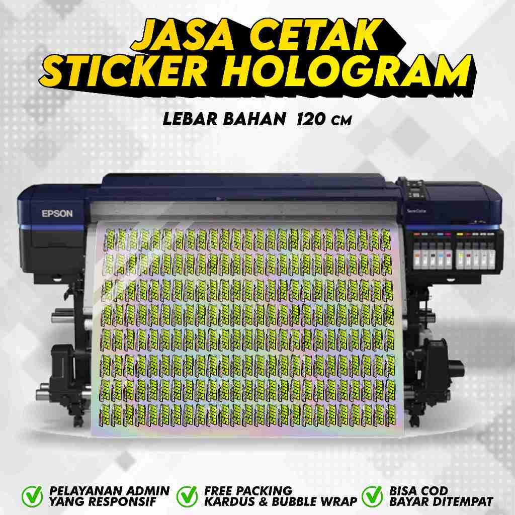 

Jasa Cetak Print Sticker Bahan Hologram Pelangi - CETAK PRINTING STIKER HOLOGRAPHI