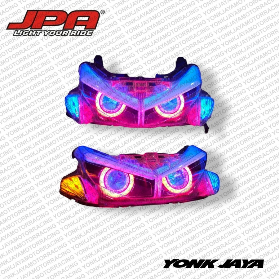 LAMPU HID JPA AEROX OLD ALIS BLUE