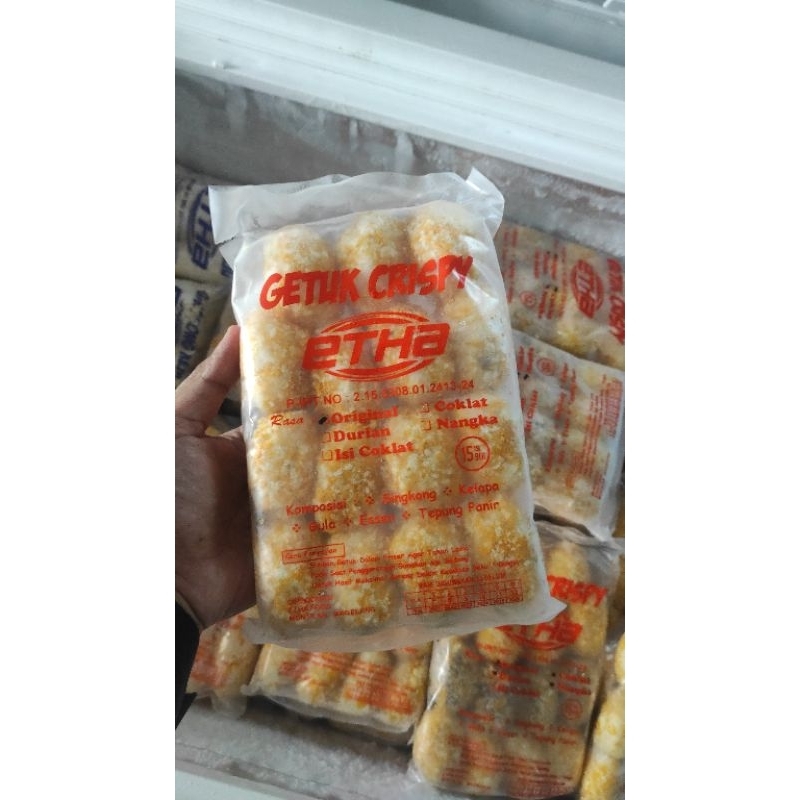

Gethuk crispy ETHA rasa Original, Coklat, Mix