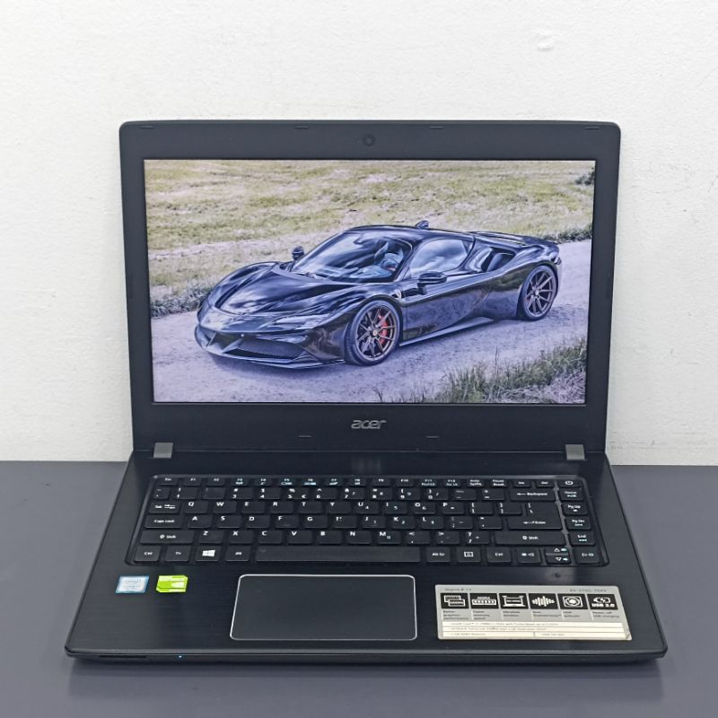 Laptop Editing Gaming Acer E14 E5-475G Intel Core I7-7500U 8/256GB 940MX 2nd