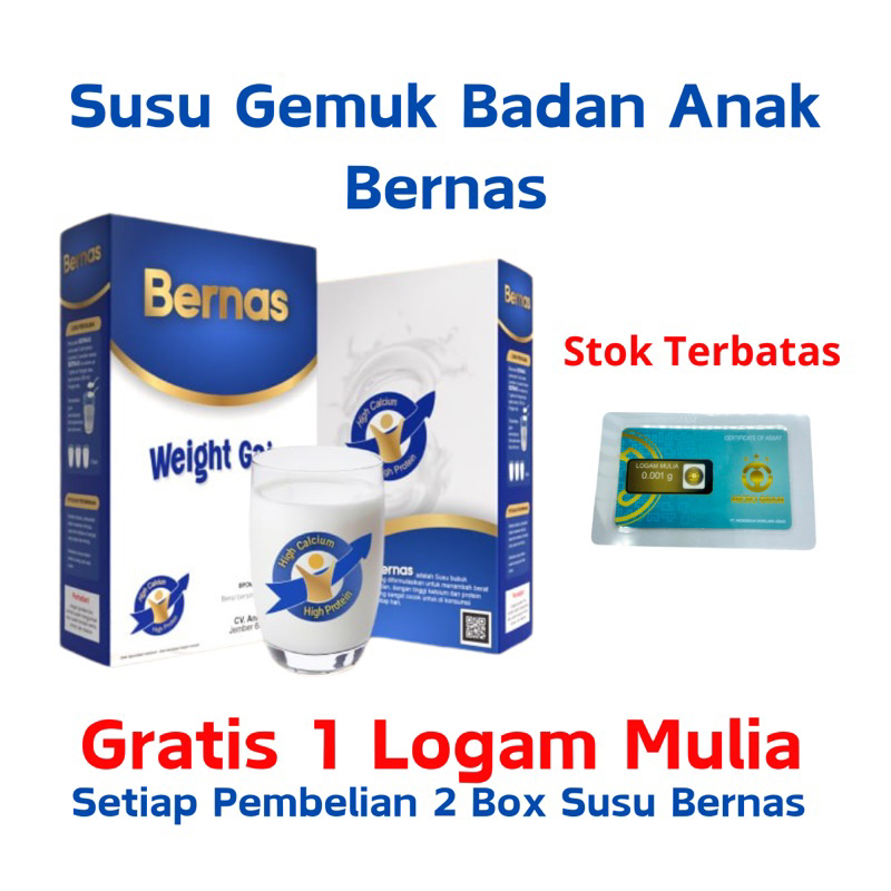 

Susu Bernas Susu Penambah Berat Badan Anak Susu Penggemuk Badan Anak Vitamin Penambah Berat Badan Appeton Weight Gaint Flyon Anak