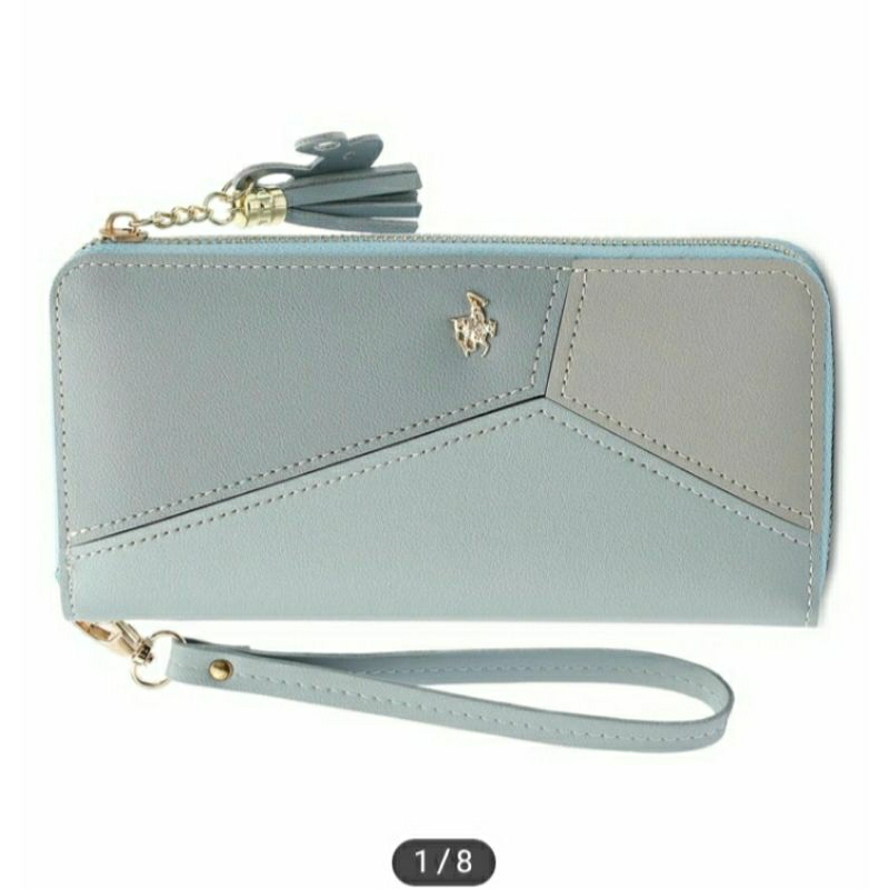 Fashion Dompet Wanita Panjang Swiss Polo Women Wallet Purse Clutch