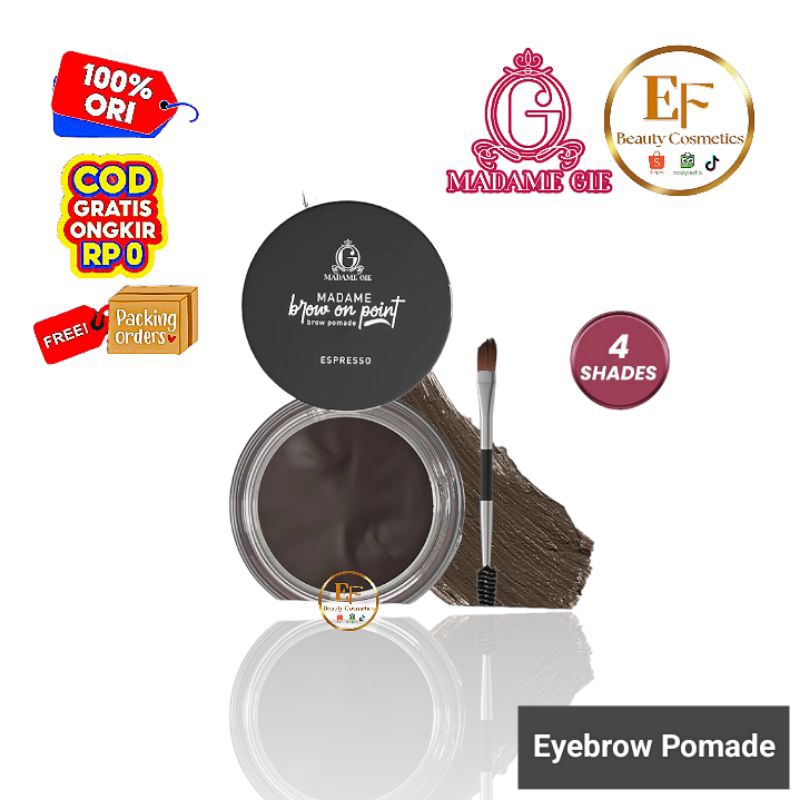 MADAME GIE Brow On Point Brow Pomade - Krim Alis