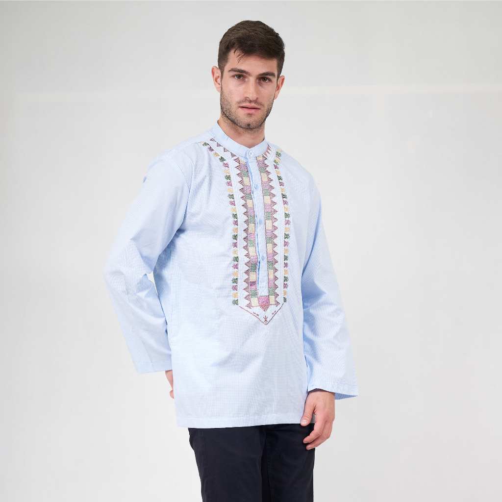 Koko Preview Panjang Light Blue Helena LIM by Itang Yunasz 1621