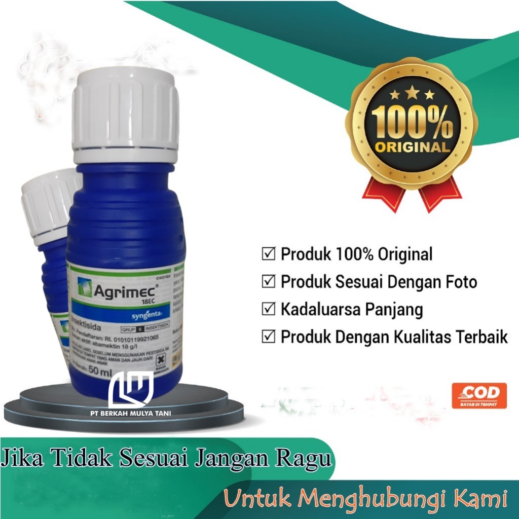 Insektisida Agrimec 18EC 50 ml Bahan Aktif Abamektin