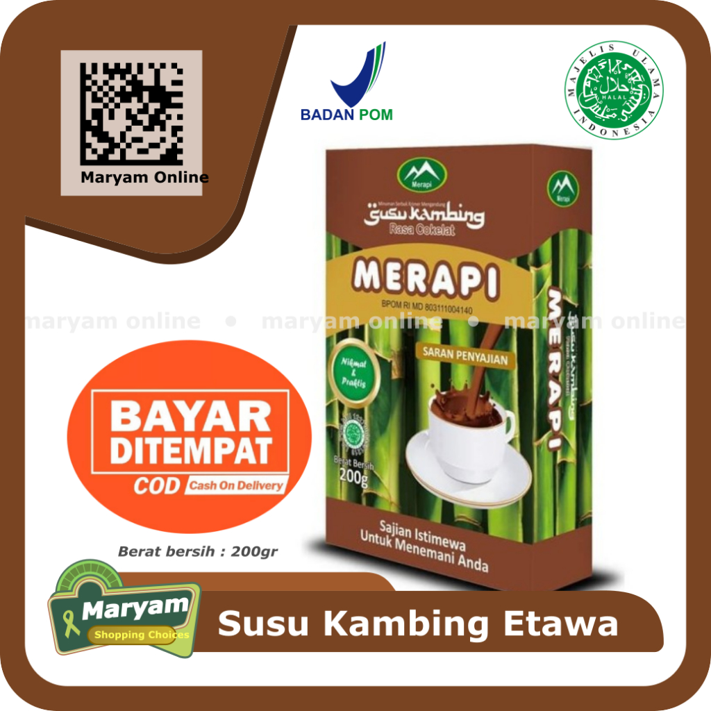 

Susu Kambing Etawa Merapi Rasa Coklat
