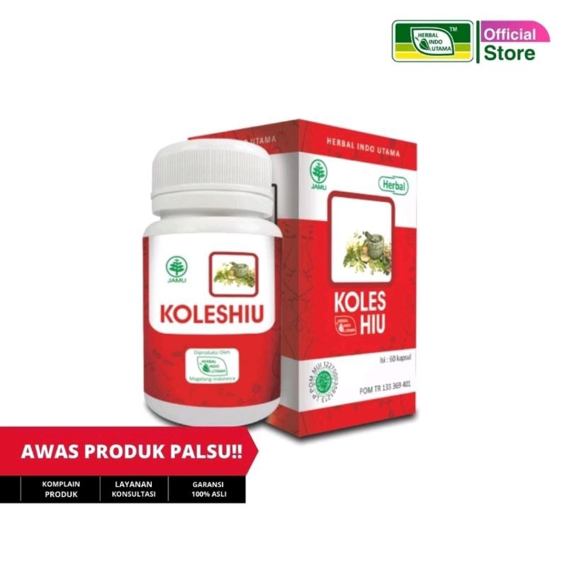

KOLESHIU - Hebal Pembakar Kolesterol Tinggi 60 kps