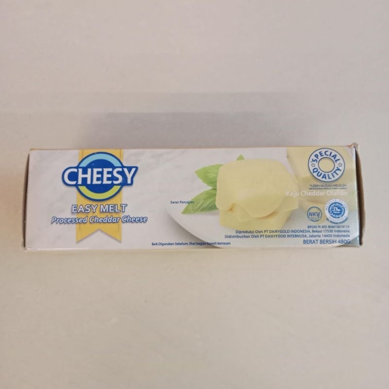 

Keju Cheesy Easy Melt Cheddar | keju lumer| keju melted 500gr