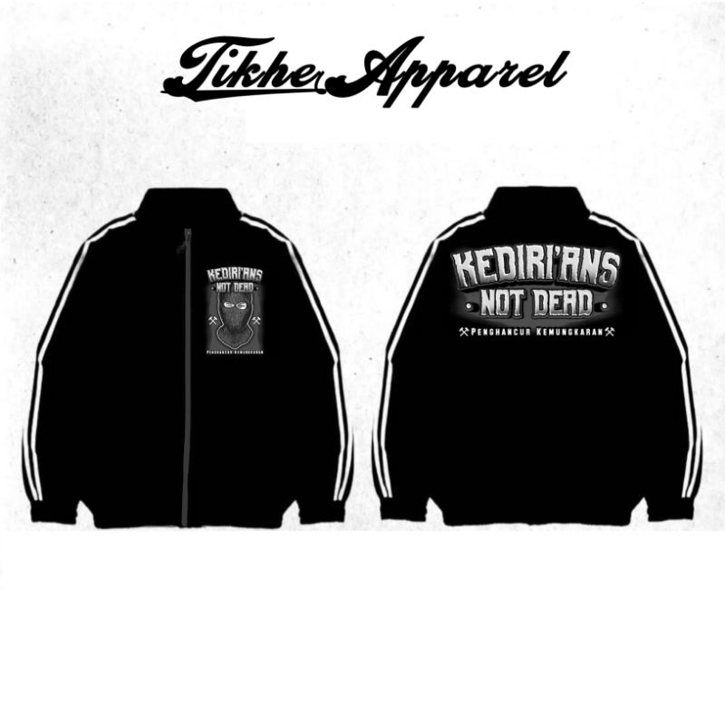 Jaket Tracktop Kediri'ans Netral T001 || Custom || Casual Tracktop