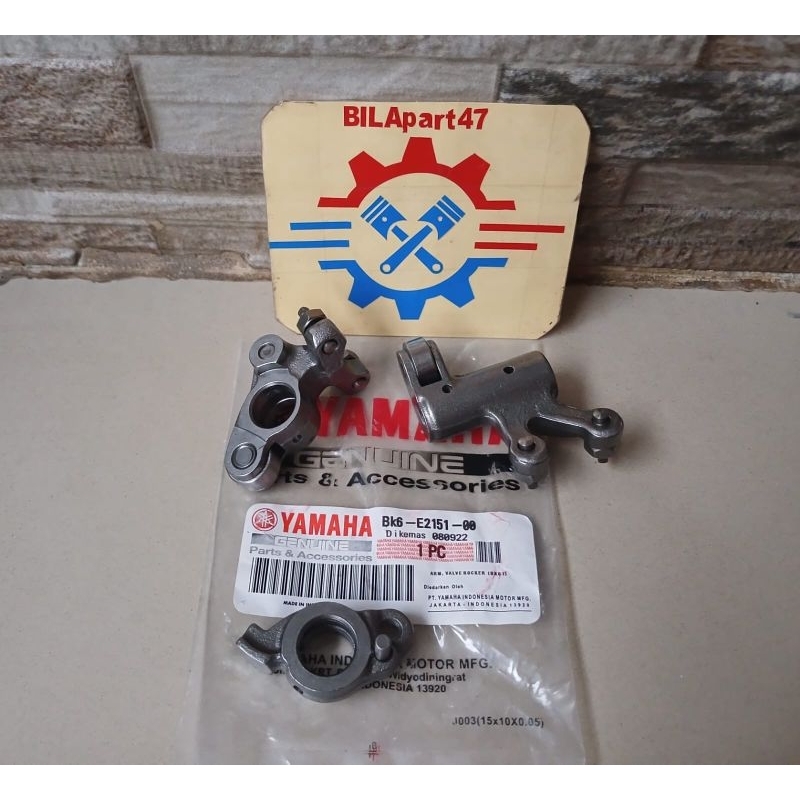 Platuk Klep Spatu Klep Set Komplit In/Ex Yamaha R15 VVA VV3 Vixion R 155 Led WR 155 L/R (BK6) Orgina