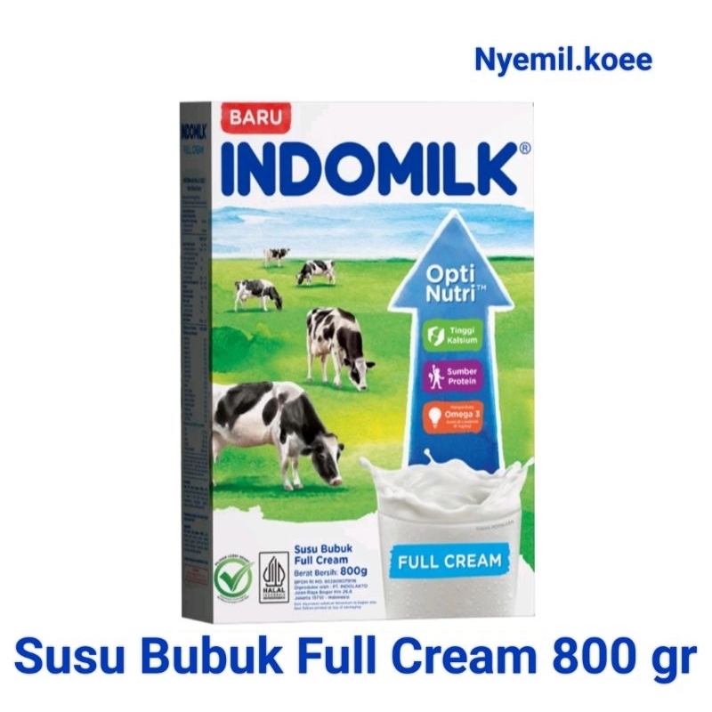 

Susu Bubuk Indomilk Full Cream 800 gr