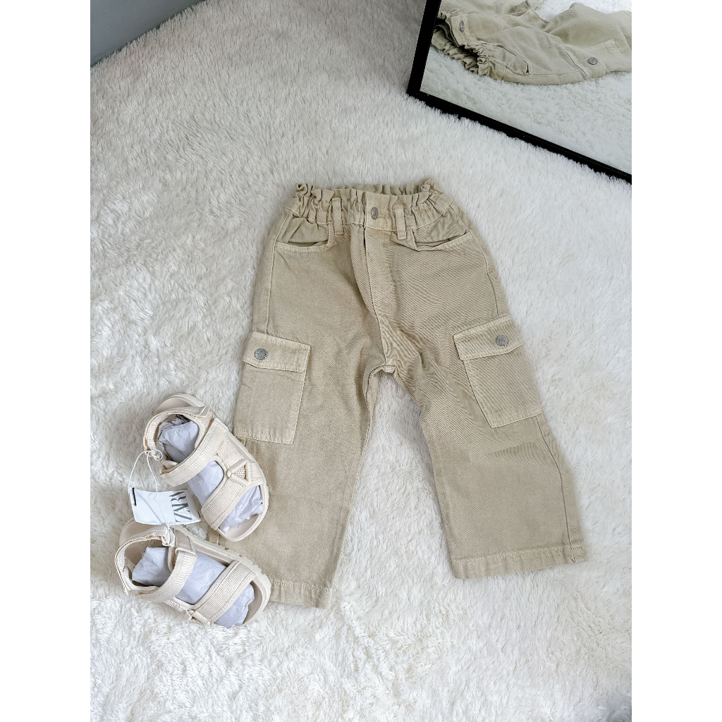 Aleeya Apparel - ZARA Denim Cargo Pants